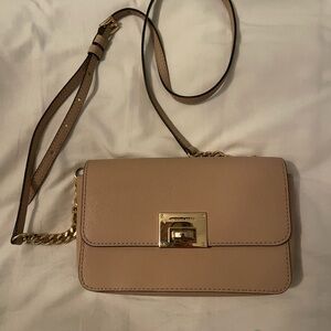 Michael Kors Elegant Beige Crossbody Bag
